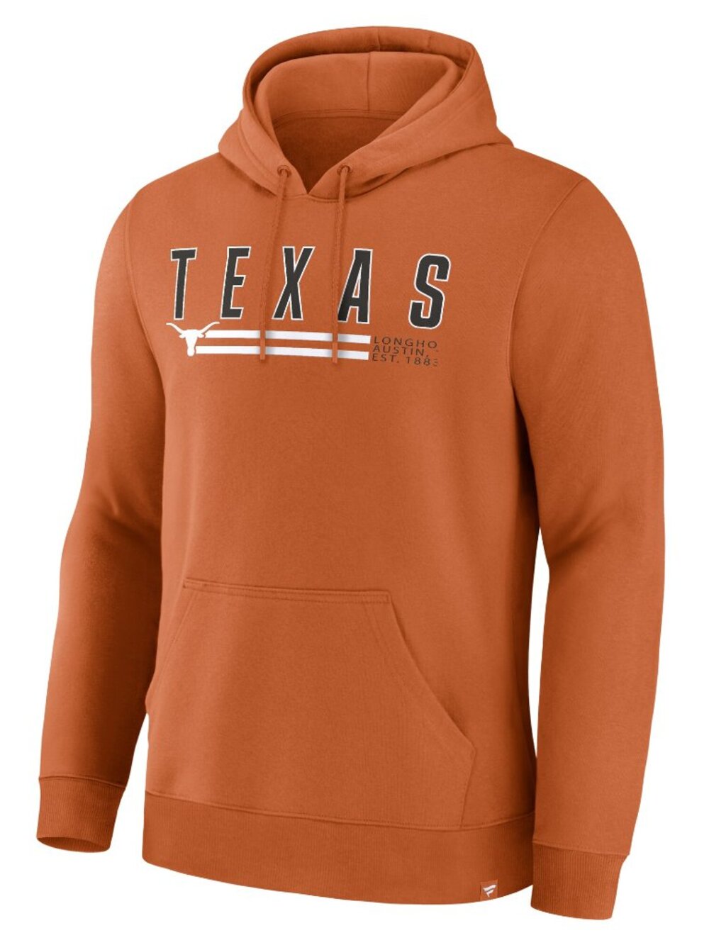 New! Official UT Longhorns Fleece Sweatshirt Pullover - NCAA University of Texas